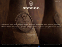 Tablet Screenshot of oddero.it